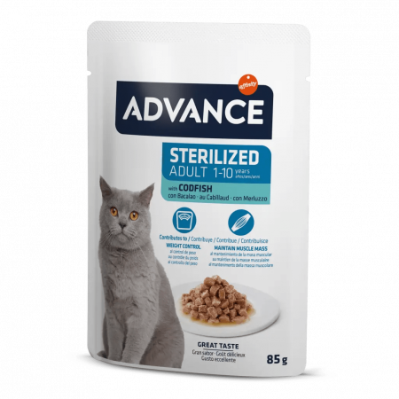 Pisici - Advance Sterilised Codfish
