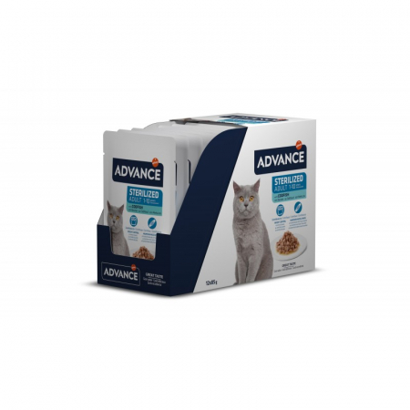 Pisici - Advance Sterilised Curcan In Gravy