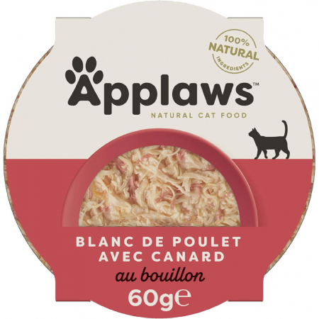 Pisici - Applaws Piept de Pui si Rata