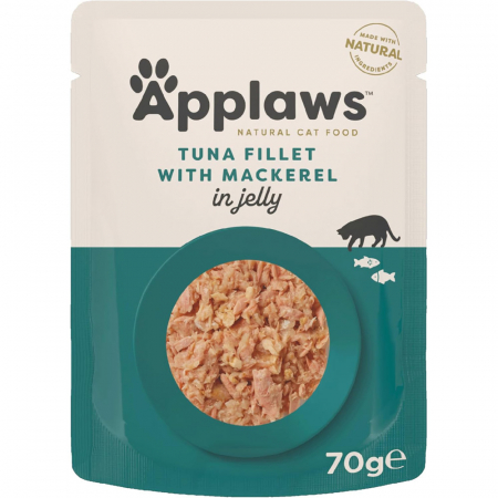 Pisici - Applaws Ton si Macrou in Jelly