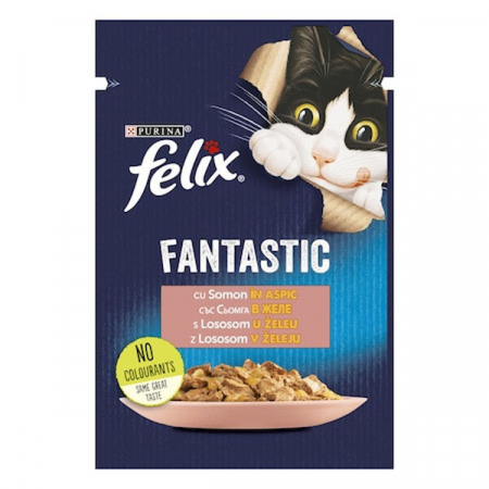 Pisici - Felix Fantastic Somon in Aspic