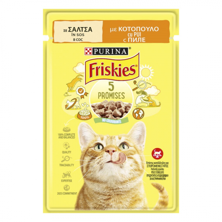 Pisici - Frieskies Pui în Sos