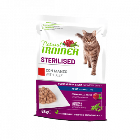 Pisici - Natural Trainer Sterilizat cu Vita