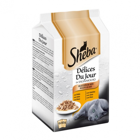 Hrana umeda pentru pisici - Hrana umeda pentru pisici, Sheba Delices Du Jour, Selectii de Pasare