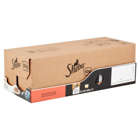 Pisici - Sheba Delices Du Jour, Selectii de Pui Vita Rata