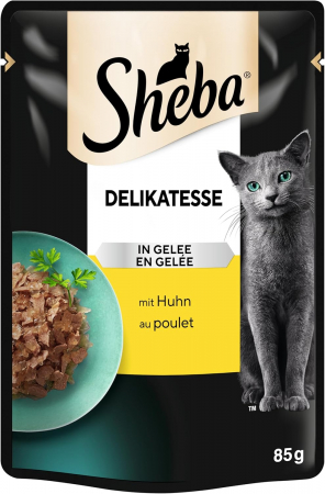 Hrana umeda pentru pisici - Sheba Pui in Aspic
