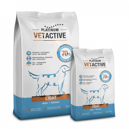 Hrana uscata caini - Platinum Natural Vetactive Light