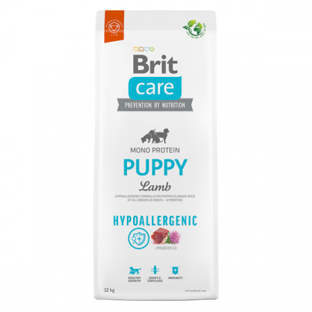 Hrana uscata caini - Brit Care Dog Hypoallergenic Puppy, 12 kg