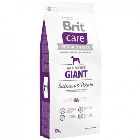 Hrana uscata caini - Brit Care Grain-free Giant Salmon and Potato