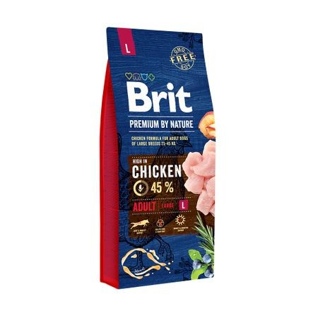 Hrana uscata caini - Brit Premium By Nature Adult L
