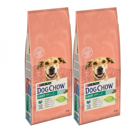 Hrana uscata caini - Dog Chow Adult Light Curcan