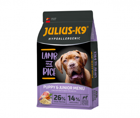 Caini - JULIUS K-9 HighPremium Puppy & Junior Hypoallergenic Miel si Orez