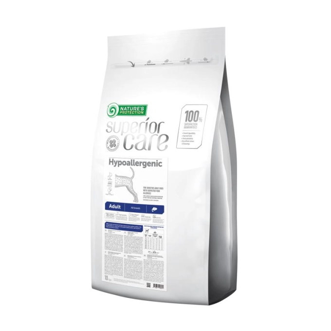 Hrana uscata caini - Hrana uscata caini, Nature's Protection Superior Care Hypoallergenic Grain Free Adult All Breeds, 1.5Kg