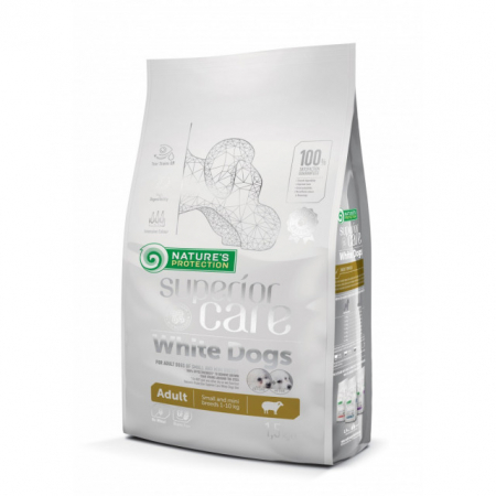 Caini - Natures Protection Superior Care White Dogs Lamb Adult Small&Mini Breeds