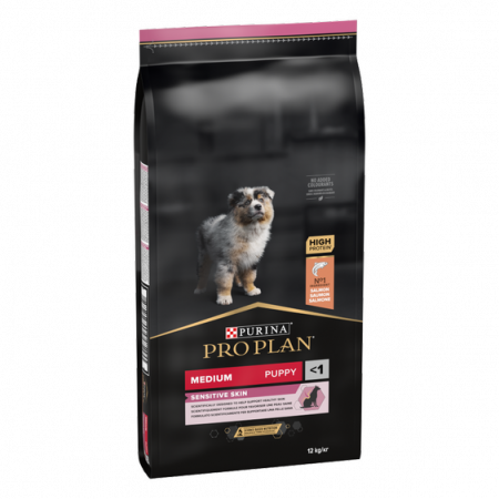 Hrana uscata caini - Pro Plan Medium Puppy Sensitive Skin