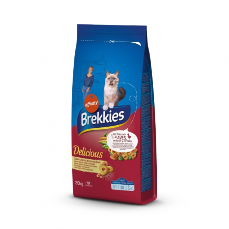 Pisici - Brekkies Excel Delice Pui & Curcan