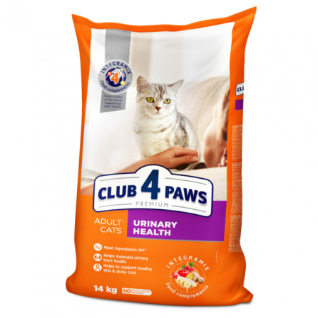 Pisici - Club 4 Paws Adult Urinary 14 kg