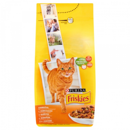 Pisici - Friskies Adult Pui si Legume