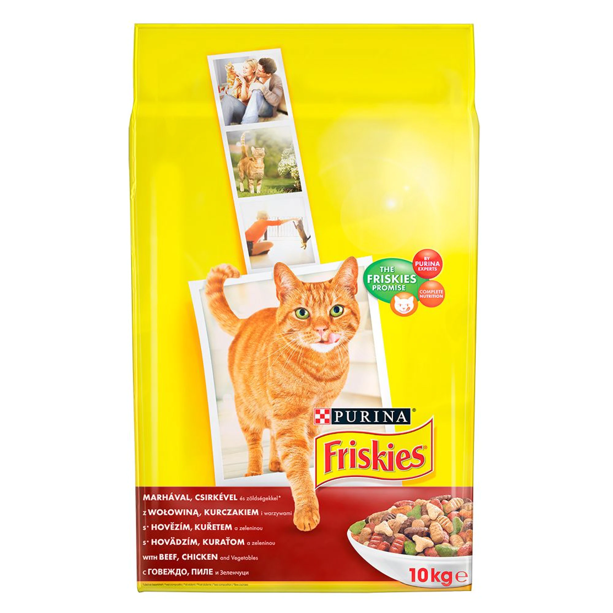 Pisici - Friskies Adult Vita, Pui si Legume