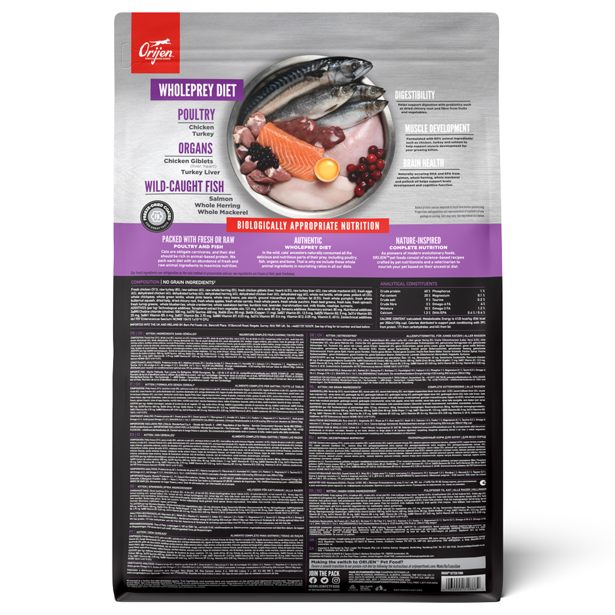 Hrana uscata pentru pisici, Orijen Kitten 1,8 Kg [1]