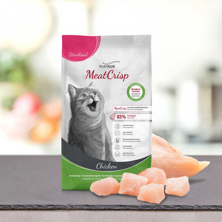 Platinum MeatCrisp Adult  Sterilised Chicken [1]