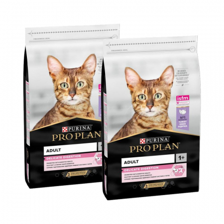 Hrana uscata pentru pisici - Pro Plan Adult Delicate