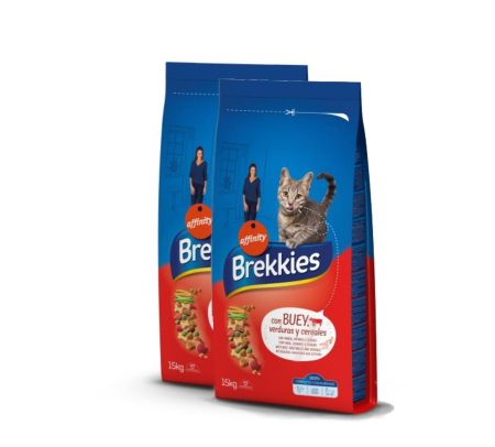 Hrana uscata pentru pisici - Brekkies Excel cu Vita si Legume