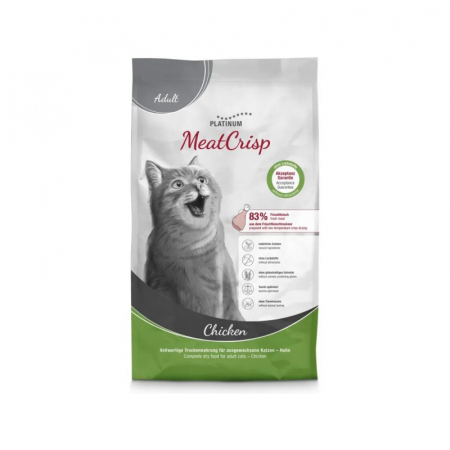 Hrana uscata pentru pisici - Platinum MeatCrisp Adult Chicken