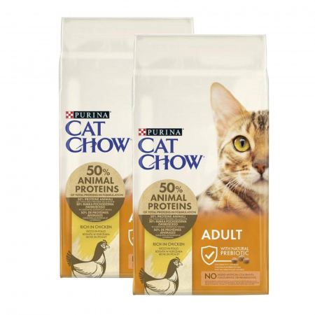 Hrana uscata pentru pisici - Purina Cat Chow Adult Pui