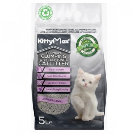 Asternut pentru litiere - KittyMax Bentonita