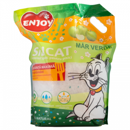 Pisici - Silicat Enjoy, 7.6 L