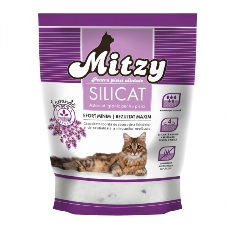 Pisici - Mitzy Silicat, 3.8 L