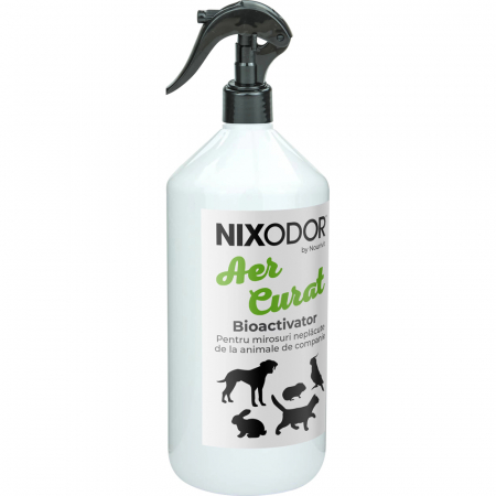 Caini - Nixodor Aer Curat Pets solutie pentru mirosurile neplacute de la animalele de companie, 100 ML