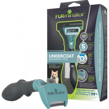  Toaletare pisici - Perie pisici Furminator Par Lung