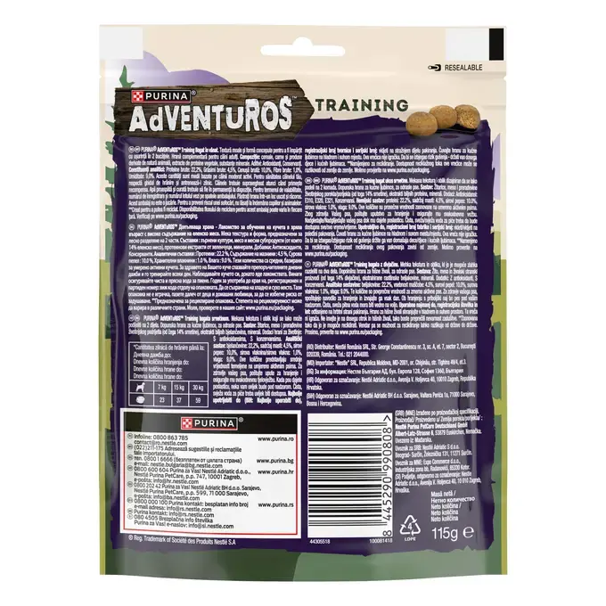 Adventuros Aromă de Vânat, 115 g [1]
