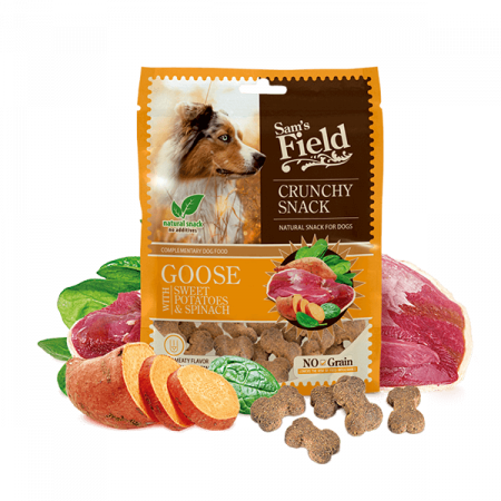 Sam's Field Gâscă crocantă cu cartofi dulci și spanac, 200g [2]