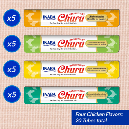 Inaba Churu Cat Chicken Varieties 20PCS [2]