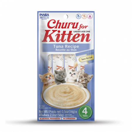 Recompense pisici - Inaba Churu For Kitten Tuna Recipe
