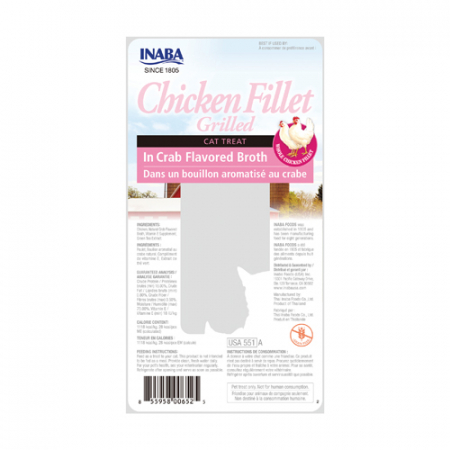 Inaba Churu Grilled Chicken Crab Flavored Broth [1]