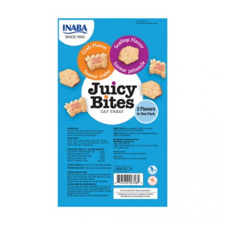 Inaba Churu Juicy Bites Crab and Scallop Flavors [1]