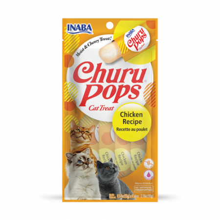 Recompense pisici - Inaba Churu Pops Chicken Recipe