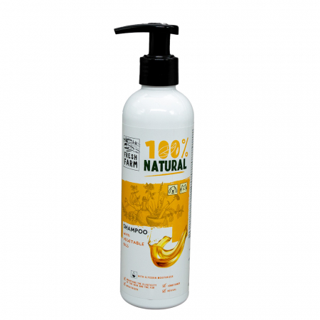 Sampon pentru caine - Fresh Farm cu uleiuri vegetale, 250ml