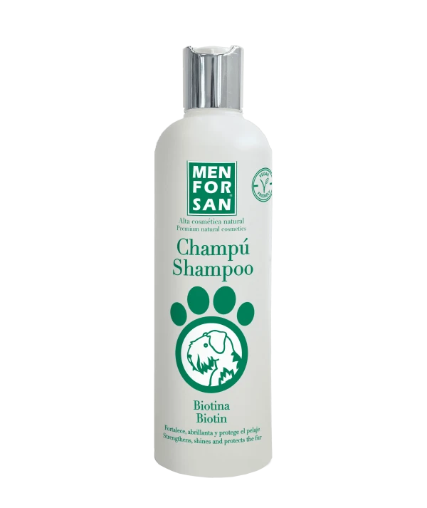 Sampon pentru caine - Menforsan Biotin, 300ml