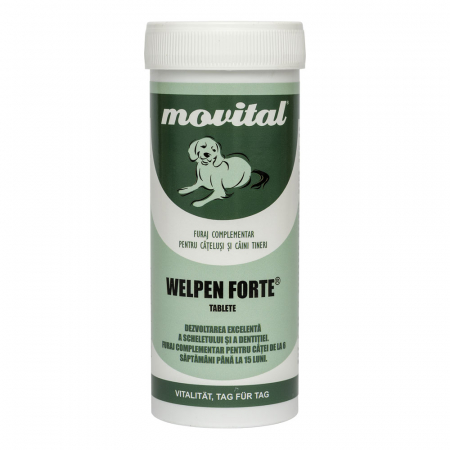 Vitamine pentru caini - Movital Welpen forte 150tb