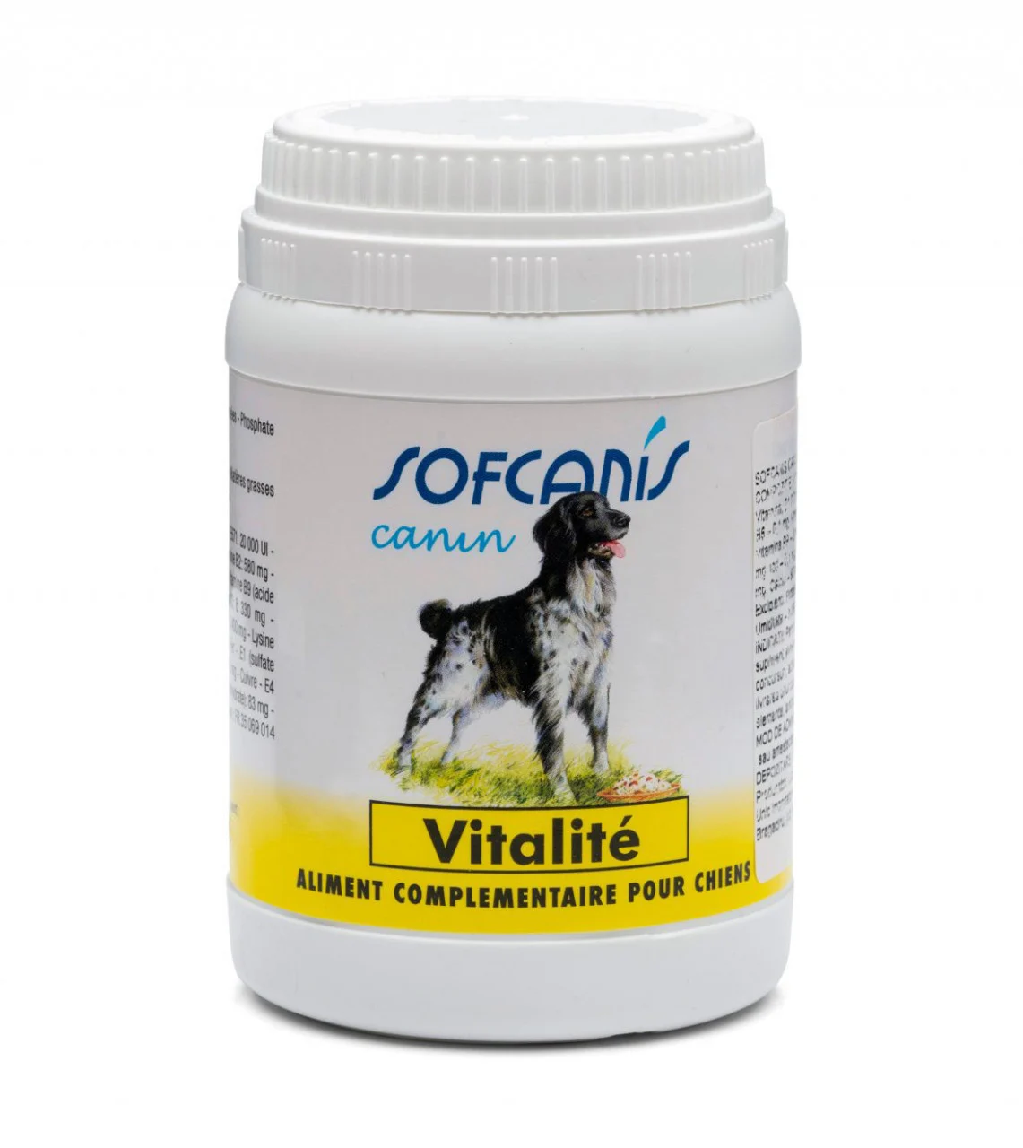 Vitamine pentru caini - Sofcanis Vitalite Canin x 100 comprimate