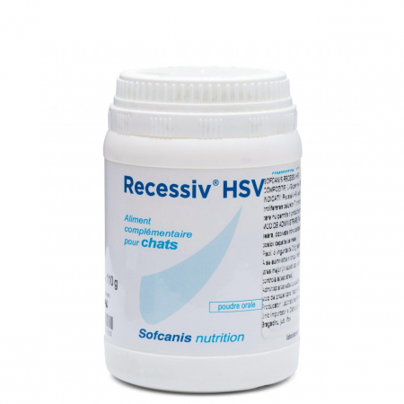 Suplimente vitamino minerale pisici - Sofcanis Recessiv HSV x 110g