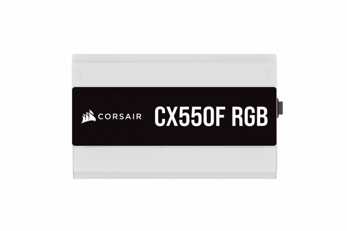 550W, CX-F Series, CX550F, 80 PLUS Bronze, White RGB [19]