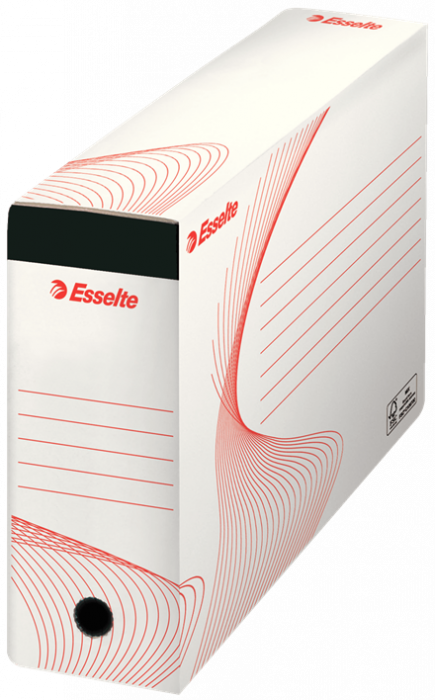 Cutie depozitare si arhivare ESSELTE Standard, pentru dosare suspendabile, carton, alb [1]