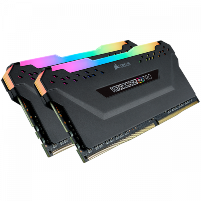 Memorie Corsair Vengeance RGB PRO 16GB, DDR4, 2666MHz, CL16, 2x8GB, 1.2V [1]