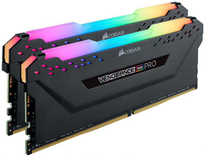 Memorie Corsair Vengeance RGB Pro 16GB, DDR4, 3600MHz, CL18, 2x8GB [1]